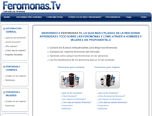 Tablet Screenshot of feromonas.tv